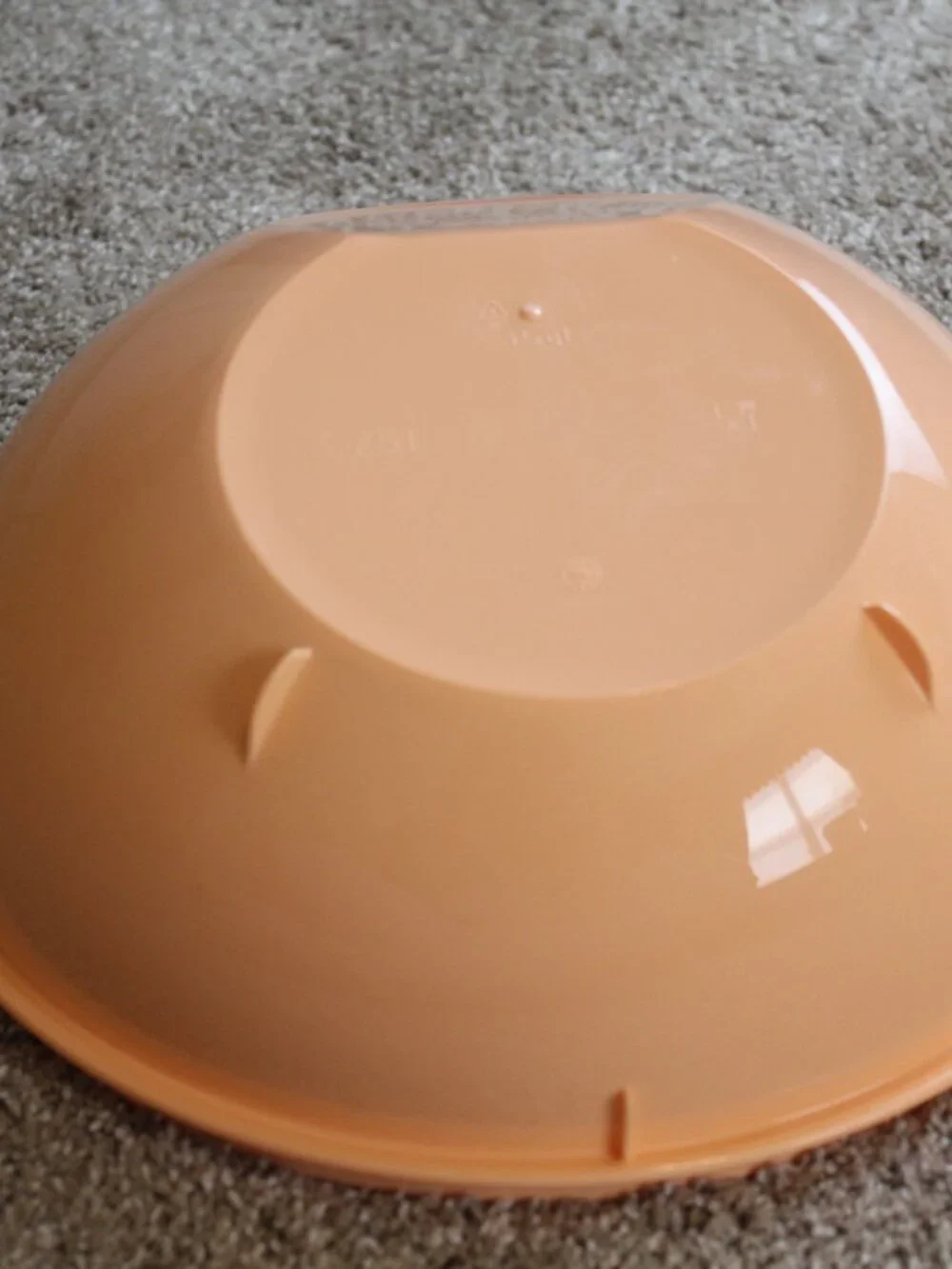 Tupperware Thatsa Colander Strainer Peach 3.75L 3.25Qt NEW 7562A-2